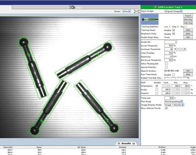 Analyse 2D Line Tracking