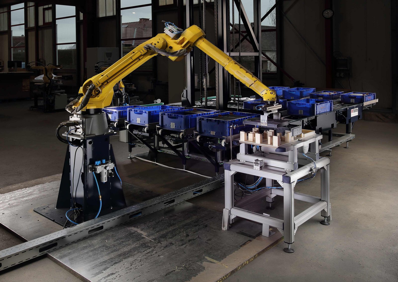 Automated storage through robotics