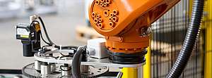 Teilehandling Produktionsroboter